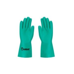 Luva latex forrada verde imbat