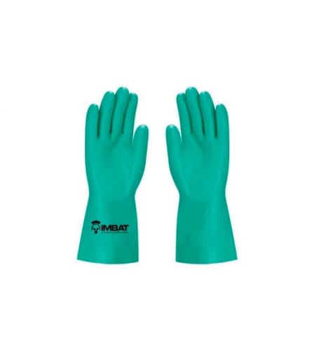 Luva latex forrada verde imbat
